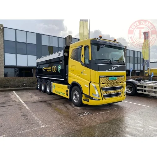 VOLVO FH5 SLEEPER CAB ELECTRIC 8X4 TIPPER TRUCK MILLENAAR EN VAN SCHAIK TRANSPORT WSI 01-4603 WSI MODELS