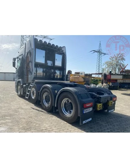 SCANIA R HIGHLINE CR20H 8X4 EURO PX LOW LOADER - 3 AXLE ESSER SCHWERTRANSPORTE WSI 01-4570 WSI MODELS