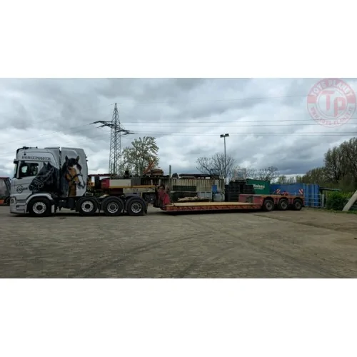 SCANIA R HIGHLINE CR20H 8X4 EURO PX LOW LOADER - 3 AXLE ESSER SCHWERTRANSPORTE WSI 01-4570 WSI MODELS