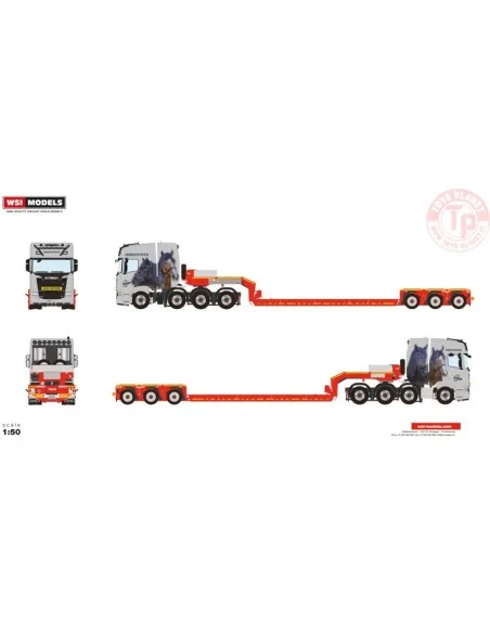 SCANIA R HIGHLINE CR20H 8X4 EURO PX LOW LOADER - 3 AXLE ESSER SCHWERTRANSPORTE WSI 01-4570 WSI MODELS