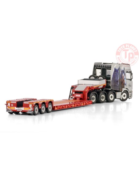 SCANIA R HIGHLINE CR20H 8X4 EURO PX LOW LOADER - 3 AXLE ESSER SCHWERTRANSPORTE WSI 01-4570 WSI MODELS
