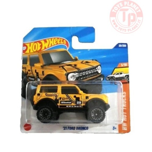 21' Ford Bronco 1:64 HOT WHEELS HYX50 HOT WHEELS