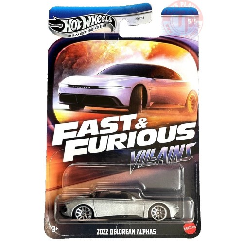 2022 DeLorean Alpha 1:64 HOT WHEELS JBY38 HOT WHEELS