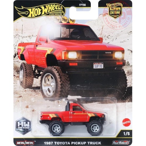 1987 Toyota Pickup Truck 1:64 HOT WHEELS JBK73 HOT WHEELS