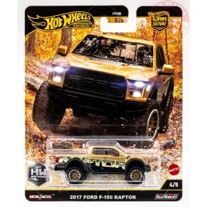 2017 Ford F-150 Raptor 1:64 HOT WHEELS JBK70 HOT WHEELS