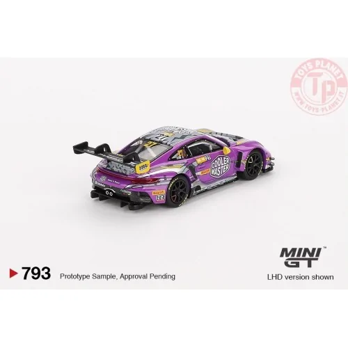 PORSCHE 911 992 GT3 R N27 HUBAUTO RACING 70TH MACAU GRAND PRIX 2023 1:64 MGT00793-L MINI GT