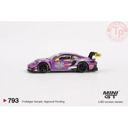 PORSCHE 911 992 GT3 R N27 HUBAUTO RACING 70TH MACAU GRAND PRIX 2023 1:64 MGT00793-L MINI GT