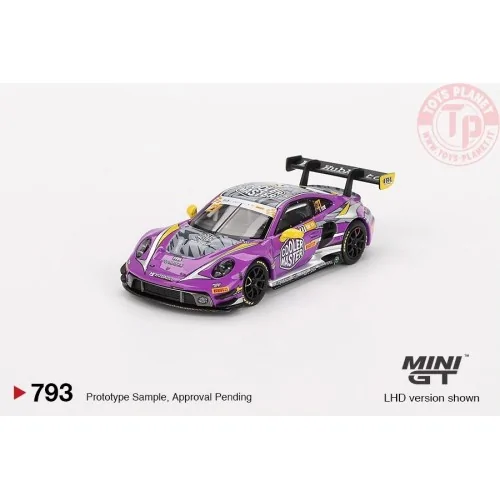 PORSCHE 911 992 GT3 R N27 HUBAUTO RACING 70TH MACAU GRAND PRIX 2023 1:64 MGT00793-L MINI GT