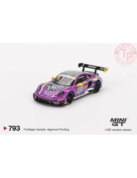 PORSCHE 911 992 GT3 R N27 HUBAUTO RACING 70TH MACAU GRAND PRIX 2023 1:64 MGT00793-L MINI GT