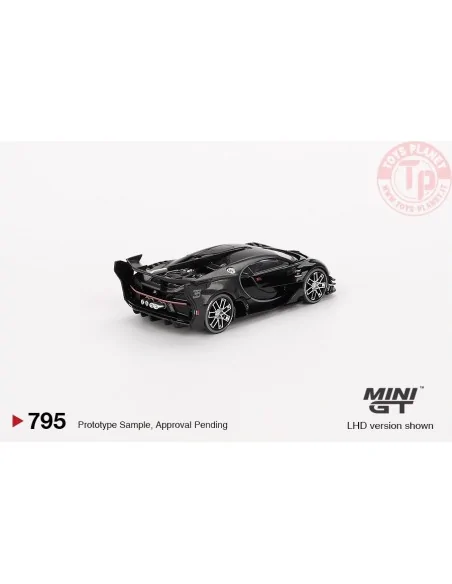 BUGATTI VISION GRAN TURISMO BLACK 2015 1:64 MGT00795-L MINI GT