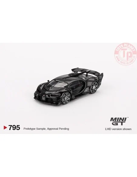BUGATTI VISION GRAN TURISMO BLACK 2015 1:64 MGT00795-L MINI GT