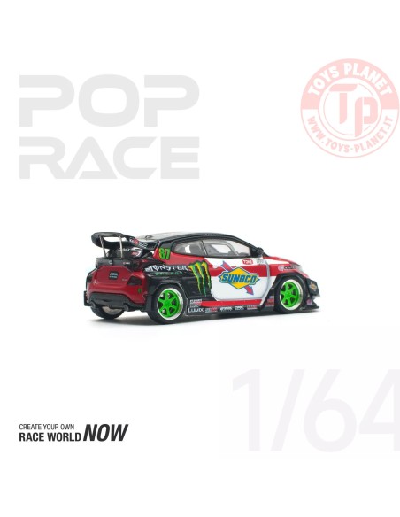 Pandem GR Yaris Daigo Saito 1/64 PR640106 POP RACE