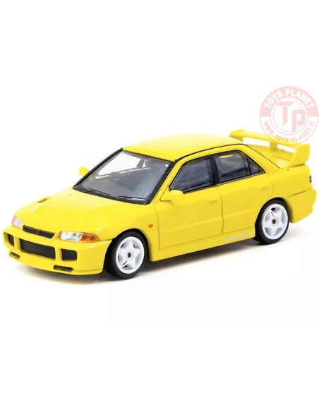 MITSUBISHI LANCER GSR EVO III 1:64 T64G-050-YL TARMAC WORKS MITSUBISHI LANCER GSR EVO III 1:64 T64G-050-YL TARMAC WORKS
