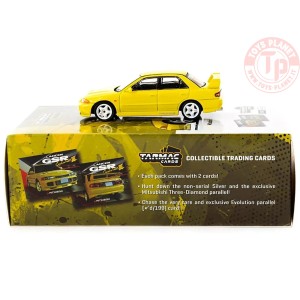 MITSUBISHI LANCER GSR EVO III 1:64 T64G-050-YL TARMAC WORKS