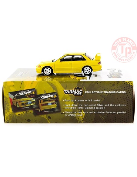 MITSUBISHI LANCER GSR EVO III 1:64 T64G-050-YL TARMAC WORKS