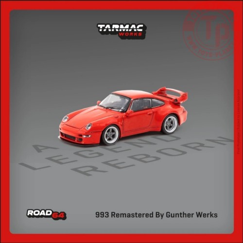 Porsche 993 rimasterizzata da Gunther Werks 1:64 T64R-TL054-RE TARMAC WORKS