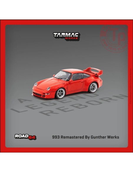 Porsche 993 rimasterizzata da Gunther Werks 1:64 T64R-TL054-RE TARMAC WORKS