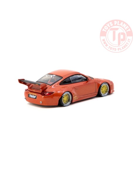 Old e New Porsche 997 Red Metallic 1:64 T64R-TL053-REM TARMAC WORKS