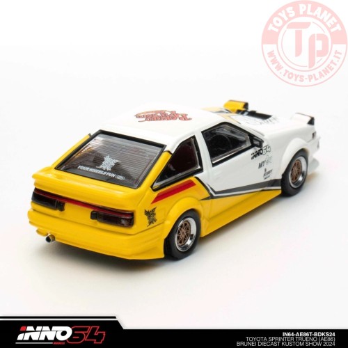 Toyota Sprinter Trueno AE86 Brunei Diecast Kustom Show 2024 1/64 IN64-AE86T-BDKS24 INNO MODELS