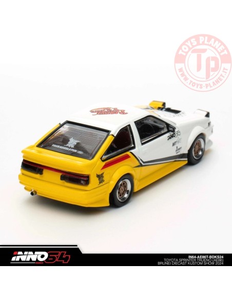 Toyota Sprinter Trueno AE86 Brunei Diecast Kustom Show 2024 1/64 IN64-AE86T-BDKS24 INNO MODELS