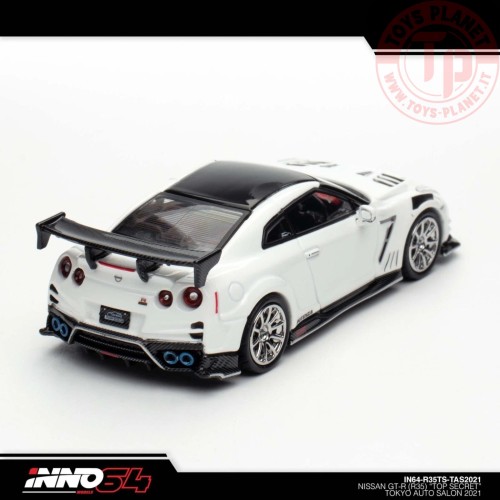 NISSAN GT-R (R35) "TOP SECRET" Salone dell'Auto di Tokyo 2021 1/64 IN64-R35TS-TAS2021 INNO MODELS