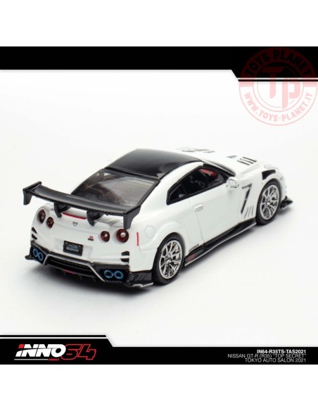 NISSAN GT-R (R35) "TOP SECRET" Salone dell'Auto di Tokyo 2021 1/64 IN64-R35TS-TAS2021 INNO MODELS