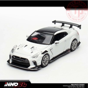 NISSAN GT-R (R35) "TOP SECRET" Salone dell'Auto di Tokyo 2021 1/64 IN64-R35TS-TAS2021 INNO MODELS