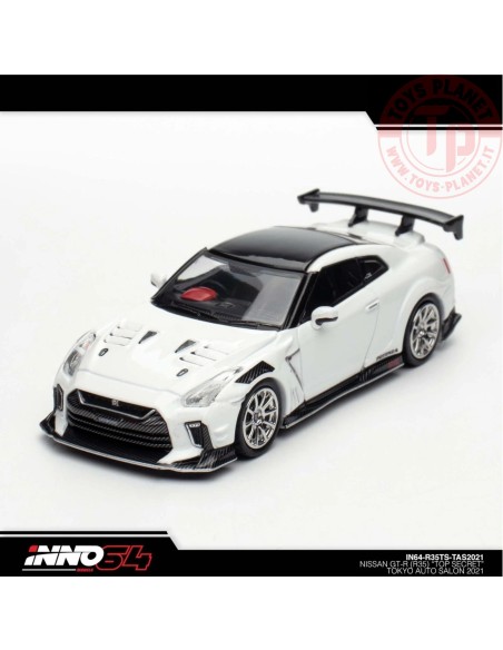 NISSAN GT-R (R35) "TOP SECRET" Salone dell'Auto di Tokyo 2021 1/64 IN64-R35TS-TAS2021 INNO MODELS