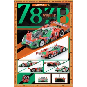 Mazda 787B, green/red 1/64 BM64B0436 ALTRE MARCHE