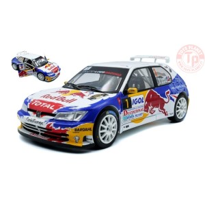 PEUGEOT 306 MAXI N.1 RALLY DU VAR 2017 S.LOEB-D.ELENA 1:18 SL1808308 SOLIDO