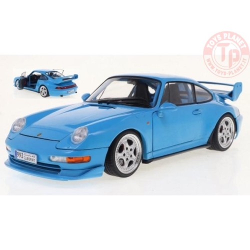 PORSCHE 911 993 CLUBSPORT COUPE 1993 RIVIERA BLUE 1:18 SL1810101 SOLIDO