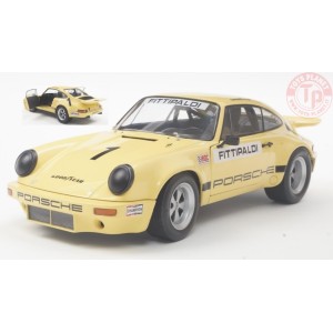 PORSCHE 911 CARRERA 3.0 RSR N.1 IROC RIVERSIDE 1973 E.FITTIPALDI 1:18 SL1810703 SOLIDO