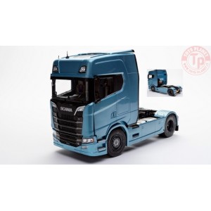 SCANIA S770 V8 TRACTOR TRUCK HIGHLINE 2-AXLE 2021 BLUE 1:24 SL2400304 SOLIDO