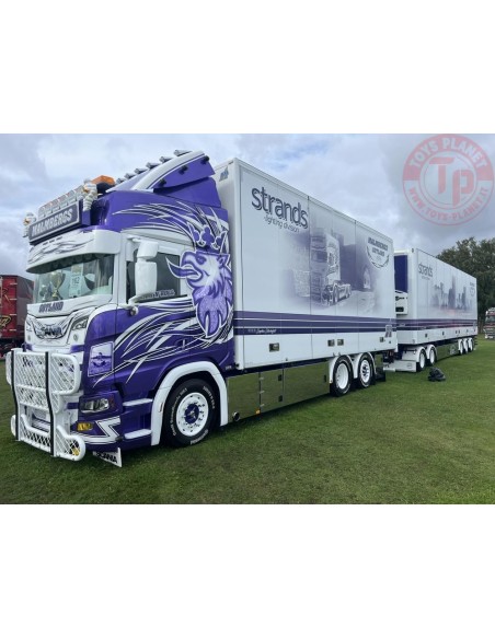 Scania Next Gen R-serie Zweedse 24m combinatie - verpakt in luxe Giftbox Malmbergs TEKNO 87628 TEKNO