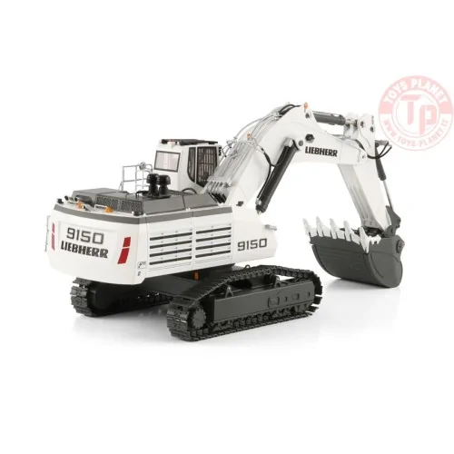LIEBHERR R9150 HIGH CAB VERSION WHITE 1:50 WSI 64-2014 WSI MODELS