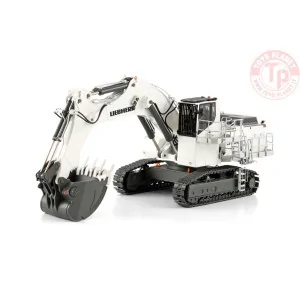 LIEBHERR R9150 HIGH CAB VERSION WHITE 1:50 WSI 64-2014 WSI MODELS