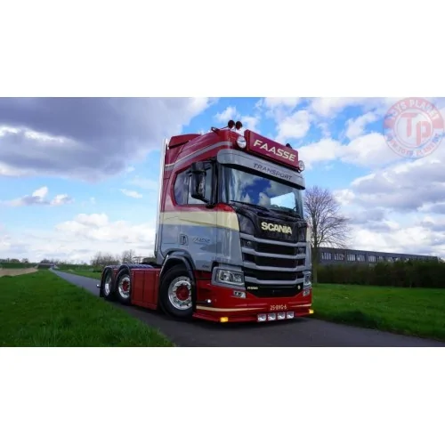 SCANIA R HIGHLINE CR20H 6X2 TWIN STEER FAASSE TRANSPORT WSI 01-4631 WSI MODELS