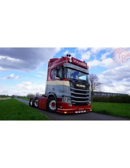 SCANIA R HIGHLINE CR20H 6X2 TWIN STEER FAASSE TRANSPORT WSI 01-4631 WSI MODELS SCANIA R HIGHLINE CR20H 6X2 TWIN STEER FAASSE TRANSPORT WSI 01-4631 WSI MODELS