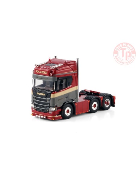 SCANIA R HIGHLINE CR20H 6X2 TWIN STEER FAASSE TRANSPORT WSI 01-4631 WSI MODELS