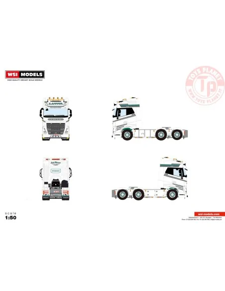 VOLVO FH5 GLOBETROTTER 6X2 TAG AXLE Lutra WSI 01-4611 WSI MODELS
