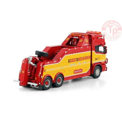 SCANIA R4 TOPLINE FALKOM 6X4 Assistancekaren WSI 01-4578 WSI MODELS