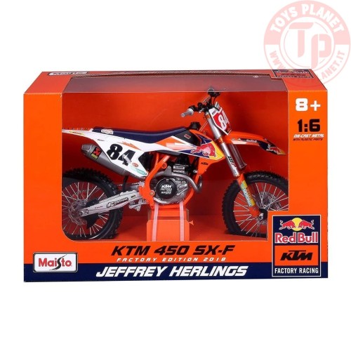 Red Bull KTM Supercross SX450 (2018) N84 - 1:6 BURAGO 32228 BURAGO