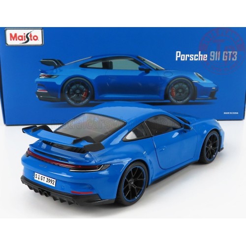 Porsche 911 GT3 (2022), blu 1:18 MAISTO 36458BL MAISTO