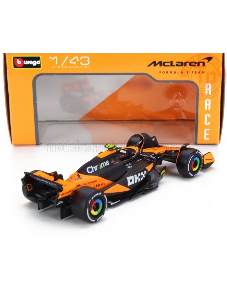 McLAREN F1 MCL38 TEAM MCLAREN N 4 SEASON 2024 LANDO NORRIS 1:43 BURAGO 38214 BURAGO McLAREN F1 MCL38 TEAM MCLAREN N 4 SEASON 2024 LANDO NORRIS 1:43 BURAGO 38214 BURAGO
