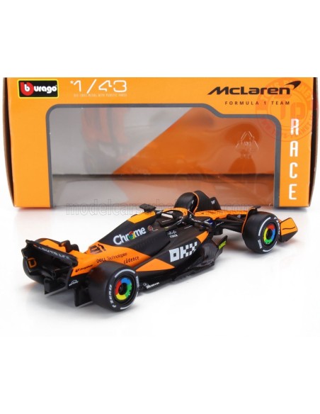McLAREN - F1 MCL38 TEAM MCLAREN N 81 SEASON 2024 OSCAR PIASTRI 1:43 BURAGO 38214P BURAGO McLAREN - F1 MCL38 TEAM MCLAREN N 81 SEASON 2024 OSCAR PIASTRI 1:43 BURAGO 38214P BURAGO