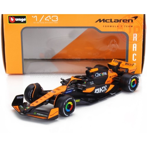 McLAREN - F1 MCL38 TEAM MCLAREN N 81 SEASON 2024 OSCAR PIASTRI 1:43 BURAGO 38214P BURAGO
