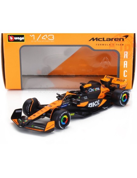McLAREN - F1 MCL38 TEAM MCLAREN N 81 SEASON 2024 OSCAR PIASTRI 1:43 BURAGO 38214P BURAGO