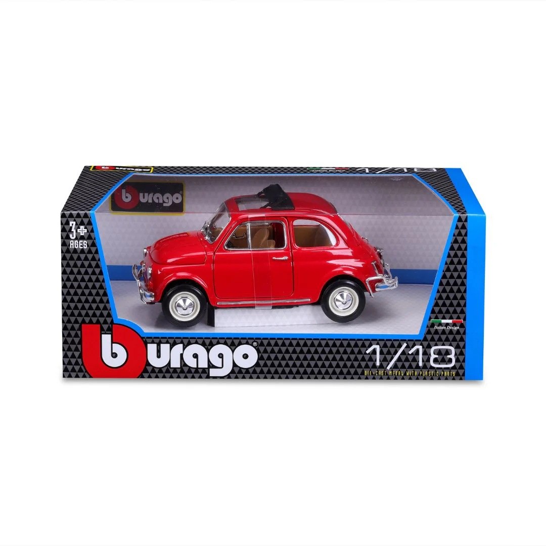 Burago Fiat 500L (1968) ミニカー 1/18 BURAGO 12035R FIAT 500L 1968 ROSSO 1:18 49,90 € BURAGO