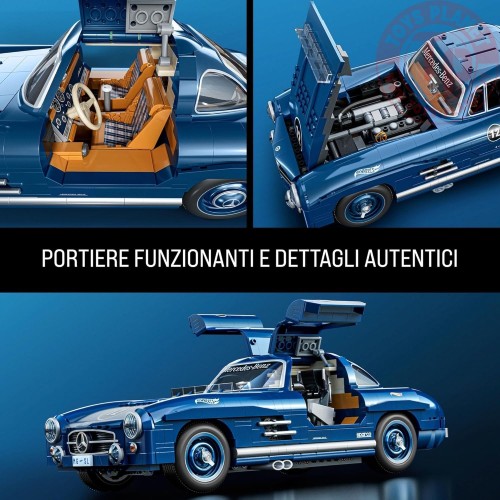 Mercedes-Benz 300 SL 1/12 MATTEL HWW25 MATTEL COSTRUZIONI