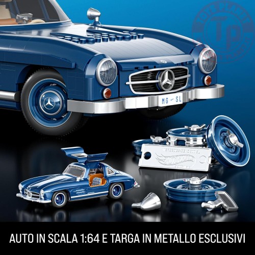 Mercedes-Benz 300 SL 1/12 MATTEL HWW25 MATTEL COSTRUZIONI